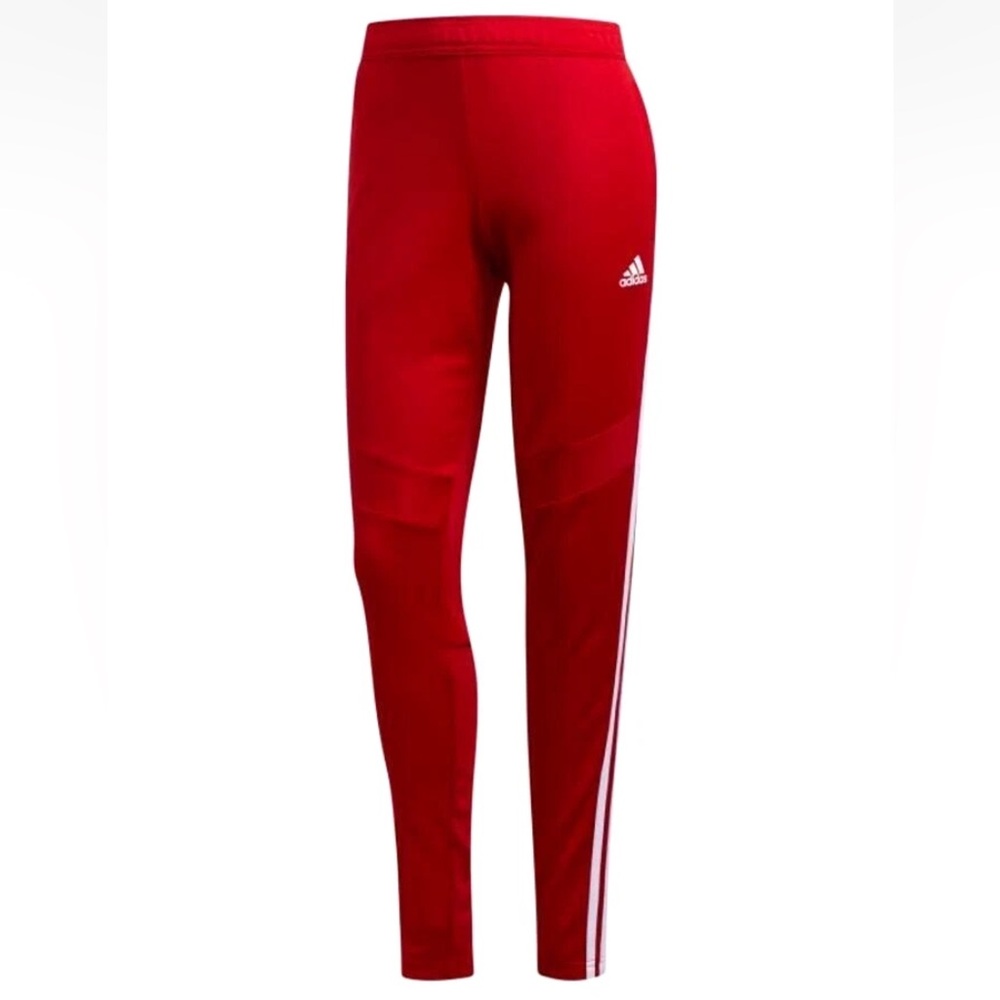 Adidas Women's Tiro 19 Training Pants - XS red/white stripes